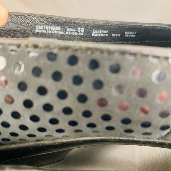 Dansko Black Polka Dot Olivia Flat Loafer Size 38 - Picture 6 of 10